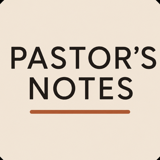 Pastor Notes icon